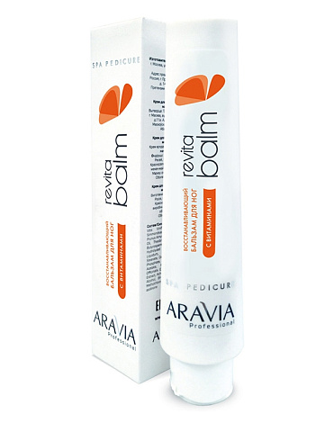 Восстанавливающий бальзам для ног с витаминами "Revita Balm", ARAVIA Professional, 100 мл 1